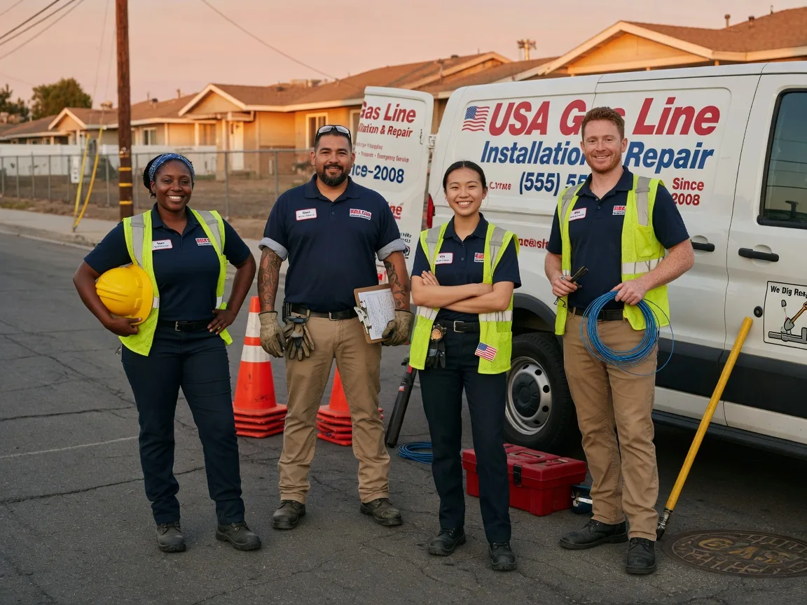 Gas Line Installation company in Vesta, MN